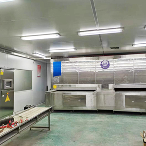 Sistem Pembekuan Fluidized Bed IQF Industri, <span class=keywords><strong>Freezer</strong></span> Terowongan Cepat untuk Buah dan Sayuran - Product Image 4