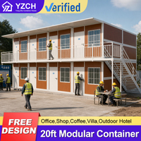 Casa Modular de Tres Dormitorios en Contenedor, Diseño Profesional de Lujo, Estructura Ensamblable para Casa de Vacaciones Familiar