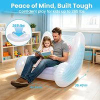 Chaise sensorielle pour enfants autistes, chaise à bascule gonflable, TDAH, recherche sensorielle, apaisement, équilibre sensoriel