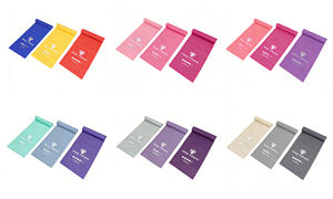 Bandes d'exercice élastiques sans latex Theraband pour étirements, physiothérapie, rééducation, yoga, pilates, entraînement à domicile, musculation - Product Image 2