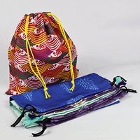 Sacs à cordon écologiques en mousseline de lin et 100 % polyester pour cadeaux, chapeaux, chaussures, sacs anti-poussière personnalisés en plastique, pochettes en soie
