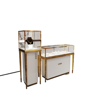 <span class=keywords><strong>Vitrine</strong></span> de <span class=keywords><strong>bijoux</strong></span> en acier inoxydable personnalisée <span class=keywords><strong>vitrine</strong></span> en verre d'<span class=keywords><strong>occasion</strong></span> - Product Image 1