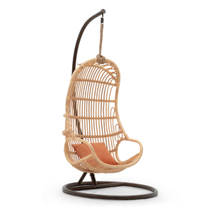 Fauteuil suspendu confortable en forme de lune pour l'extérieur et les chambres à coucher, vente en gros à Foshan - Product Image 1