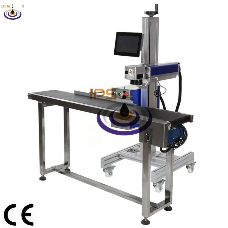 Prix de gros Machine de marquage laser à fibre Machine de gravure pour matériaux durs en carton métallique
