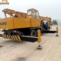 Grue sur camion KATO NK-250E d'occasion, 25 tonnes, hauteur de levage 39 m, prix bas, grue mobile Tadano, moteur japonais, équipement lourd