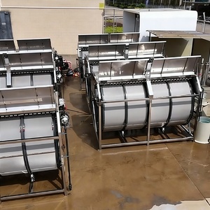 Filtro a Tamburo per Acquacoltura ad Alto Flusso 100T/h per Allevamento Ittico a Ricircolo ad Alta Densità - Product Image 3