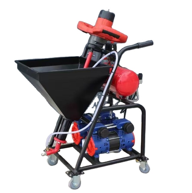 Polyurethane Grouting Waterproof Coating Cement Sprayer Dual Air Pump Mortar Painting Putty Spraying Machine