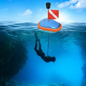 Ventilateur de plongée sous-marine portable sans réservoir, rechargeable, avec tuyau télescopique de 7 m pour la plongée, la pêche et le snorkeling - Product Image 2