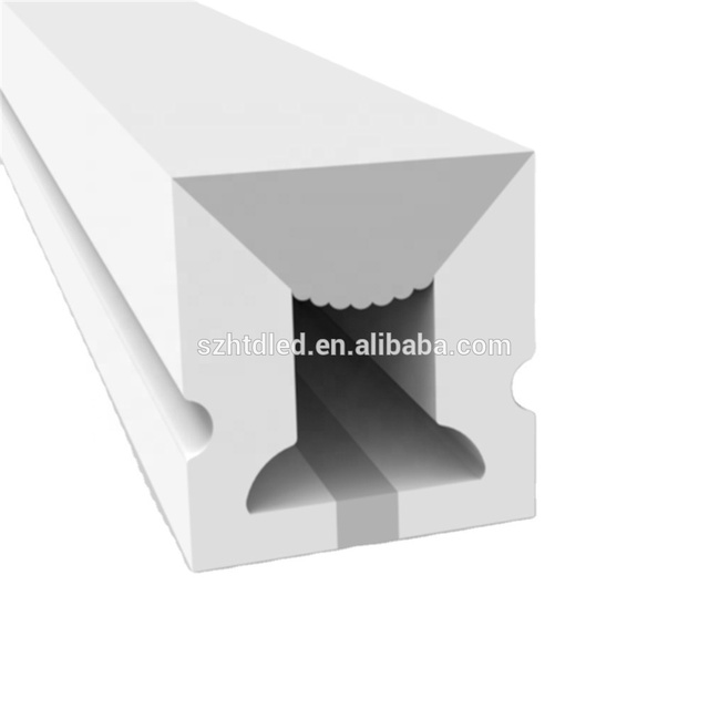 10*10mm Silicone LED Neon Strip Flexible Rubber Diffuser Channel for Garden Lights IP67 Available in Red Blue Color Temperatures