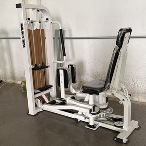 Machine Commerciale de <span class=keywords><strong>Musculation</strong></span> à Poids Sélectifs 2-en-1 pour Adducteurs et Abducteurs, Idéale pour l'Entraînement des Cuisses Internes et Externes - Product Image 6