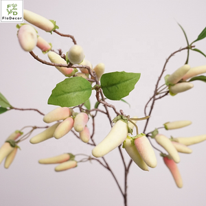 Großhandel 68CM künstliche Zweige Long Stem Sharp Mountain Pepper Obst Kunststoff für Home Kitchen Farm house Tisch Hochzeit Dekor - Product Image 6