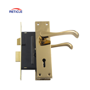 Poignée de porte <span class=keywords><strong>doré</strong></span> de haute qualité 419 <span class=keywords><strong>Victoria</strong></span> 2,5 pouces - Product Image 2
