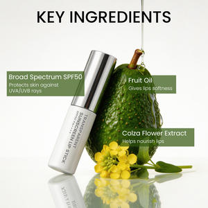 OEM ODM <span class=keywords><strong>SPF</strong></span> <span class=keywords><strong>50</strong></span> PA++++ <span class=keywords><strong>Stick</strong></span> solaire transparent pour les lèvres, hydratant longue durée, protection UV, baume à lèvres invisible pour le soin des lèvres - Product Image 5