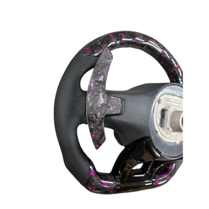 Volante de Fibra de Carbono Personalizado para Benz W213 W204 S500 S320 S300 E200 E300 E320 E350 E43 E63 E53 E500 <span class=keywords><strong>Amg</strong></span> con Luces LED - Product Image 5