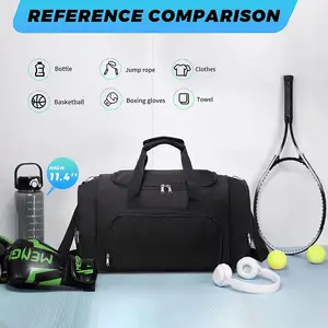 40L công suất lớn Túi Duffel nhẹ với Túi chai nước cho phòng tập thể dục thể thao