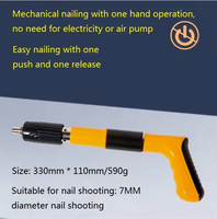 Outils de pose de clous pour plafonds et murs, outils de pose de clous pour goulottes de câbles d'ascenseur, outils de pose de clous pour l'installation d'eau et d'électricité