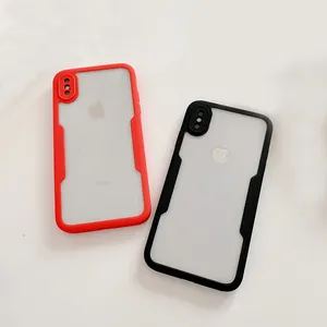 For Apple iPhone XS Max 14 Back Coque Flexible TPU Shockproof 360 Full Cover 2 in 1 Screen Protective mobile Phone Case Supplier