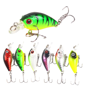 Leurre de pêche Luya Rock Chubby Bass 4,5 cm/3,8 g en plastique artificiel avec hameçons pour la pêche au fond dans les lacs, taille 80 mm - Product Image 6