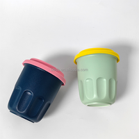 Tasse à eau en céramique sans poignée, mug portable à emporter, utilisation domestique, idéale pour le thé de l'après-midi et le latte art