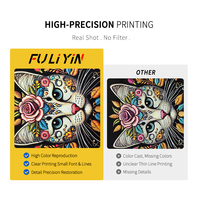 Nouvelle machine d'impression textile grand format DTF 6 pieds 6 têtes I3200 avec têtes d'impression I3200, encre pigmentée, haute productivité