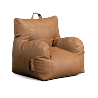 Fauteuil inclinable en cuir végétalien