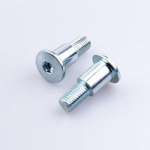 Hex <b>Socket</b> Head Cap <b>Screws</b> Metric Class 8.8 Galvanized Carbon Steel Standard Thread Blue White Zinc Plating - Product Image 2