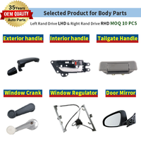Jmen – poignée de porte extérieure pour FIAT PUNTO EVO STILO, intérieur, extérieur, hayon intérieur de voiture, pièce Auto