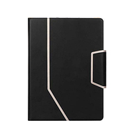 Carpeta Portadocumentos A4 de Cuero PU con Clip, Estilo Mármol, para Grabado en Relieve