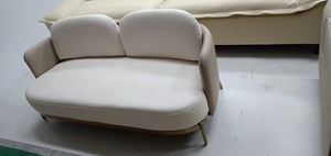 Set divano salotto in tessuto di fascia alta con gambe in legno e Design moderno per soggiorno in <span class=keywords><strong>Hotel</strong></span> e appartamenti - Product Image 4