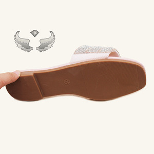 Sandalias y Pantuflas Casuales de Verano para Mujer, Elegantes y de Alta Calidad, con Pedrería, Ligeras, Transpirables para Exteriores - Product Image 6