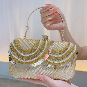 Women's Sparkling Evening Clutch Bag Fashion Ladies Glittering <b>Handbag</b> <b>Sequin</b> Purse <b>Handbags</b> - Product Image 4