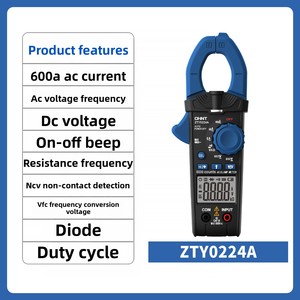 Chint dijital otomatik yüksek hassasiyetli kelepçe metre ZTY0223A (anakara çin) - Product Image 4