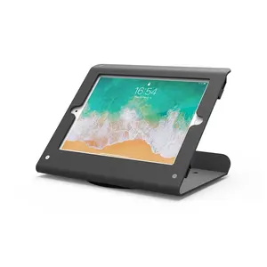 SC-1102 schwarze rotierende stilvolle desktop stand tablet ständer halter für ipad 9.7"