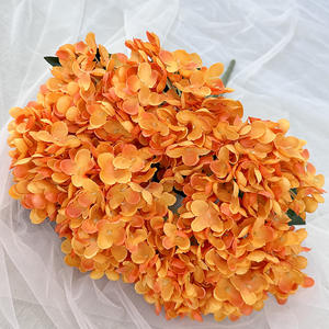19 colores 7 cabezas <span class=keywords><strong>Hortensia</strong></span> grande de seda de <span class=keywords><strong>hortensia</strong></span> flor artificial para la decoración de la boda - Product Image 5
