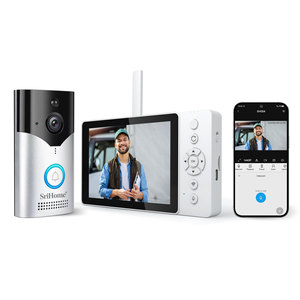 <span class=keywords><strong>Kit</strong></span> de Videoportero con Cámara de 4MP y Visión Nocturna, Monitor Inteligente HD de 5 Pulgadas para Apartamentos, Hoteles y Villas - Product Image 2