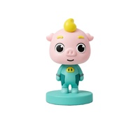 Poupées de dessin animé 3D en PVC souple personnalisées, décoration de table mignonne, cadeaux de bienvenue créatifs, figurines portables
