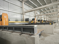 Machine à découper automatique à infrarouge pour la découpe de dalles de granit, de marbre et de pierre