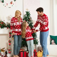 2025 Großhandel Weihnachts-Familienpullover Maßgefertigte Damen-Weihnachtspullover Hässlicher Weihnachtspullover für Frauen Winter-Damenpullover