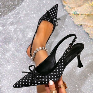 DSYX Nouvelle Collection Automne-Été – Chaussures Mary Jane à Talon Carré, en Cuir Premium, Style Rétro Français avec Bride Croisée, Antidérapantes - Product Image 1