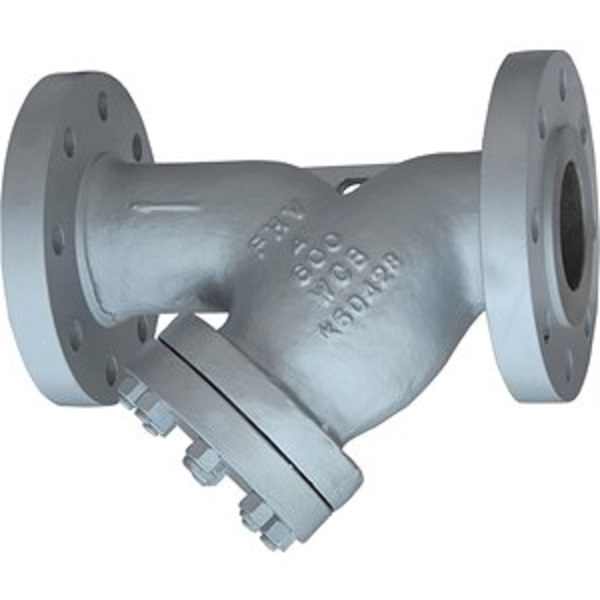 Asme B16.34 Astm A 216 Grade Wcb Cast Carbon Steel Rf End Y Strainer