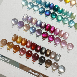 Collection de vernis à ongles gel effet œil de chat AILANUO 50 couleurs pour salon de manucure, support ODM/OEM, conception personnalisée de marque privée gratuite - Product Image 4