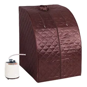 Großhandel 1 person indoor sauna-CE Mini Indoor Use 1 Person SPA Home Persönliche tragbare Dampfs auna