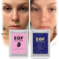 Masques légers soins coréens masques coréens jetables pour le corps en poudre réaliste argile collagène plein visage et visage co2 gel masque facial