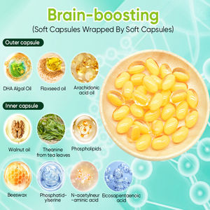 อาหารเสริมบำรุงสมองแบบแคปซูล ปรับแต่งได้ตามต้องการ สารเสริมสมองจากธรรมชาติ สำหรับความตื่นตัวทางจิตและเสริมสร้างการทำงานของสมอง - Product Image 2