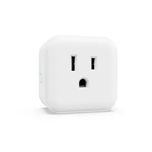 Enchufe inteligente Tuya home life, Compatible con Alexa, Wifi, Control remoto, enchufe inteligente, US, 15A, 125V