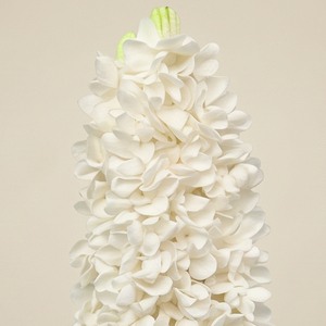 Guirnalda de Flores Artificiales Blancas con Borlas de Capullos de Loto Rosa, Decoración Floral Colgante para Bodas y Templos - Product Image 2