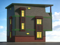 Villa modulaire préfabriquée moderne en acier galvanisé à faible coût avec système d'isolation thermique et d'économie d'énergie pour usage résidentiel, hôtelier ou commercial