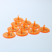 Accessoires de golf Marqueur de golf avec impression de logo personnalisé Fabricants de balles en plastique 19Mm 24Mm