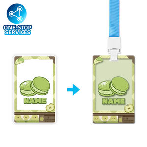 Insignia de nombre de acrílico de <span class=keywords><strong>Anime</strong></span>, insignia de identificación de sublimación DIY para enfermera, maestra, recepcionista de tecnología de laboratorio - Product Image 4