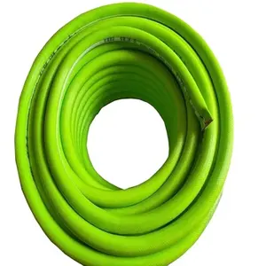 Tubo inodoro de tres capas verde, tubo ligero de lavado resistente, manguera de jardín, riego agrícola, tubería de PVC